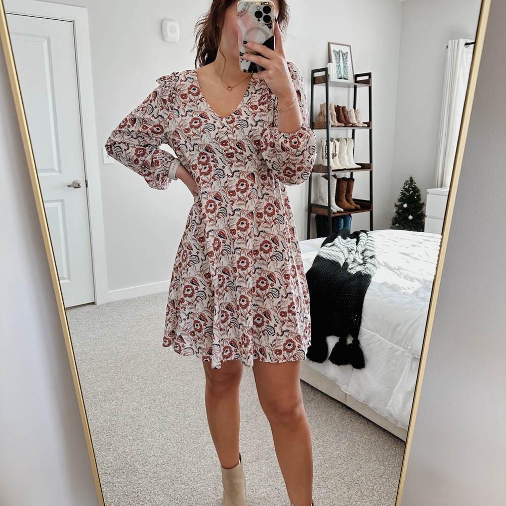 Banana Republic Floral Print Dress